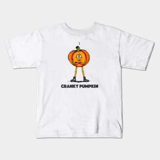 Cranky pumpkin Kids T-Shirt